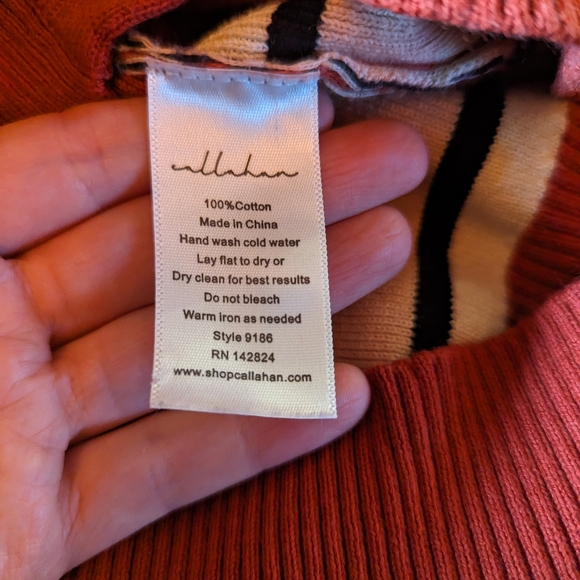 Callahan - Campbell Cardigan in Multi, size XS - Picture 5 of 5